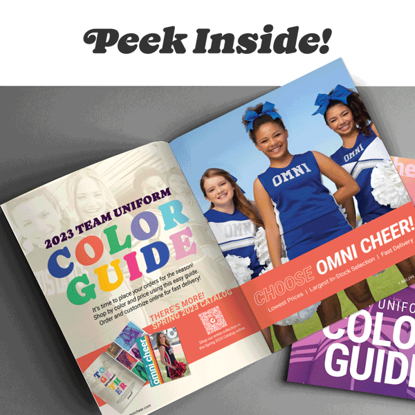 Team Uniform Color Guide! Omni Cheer